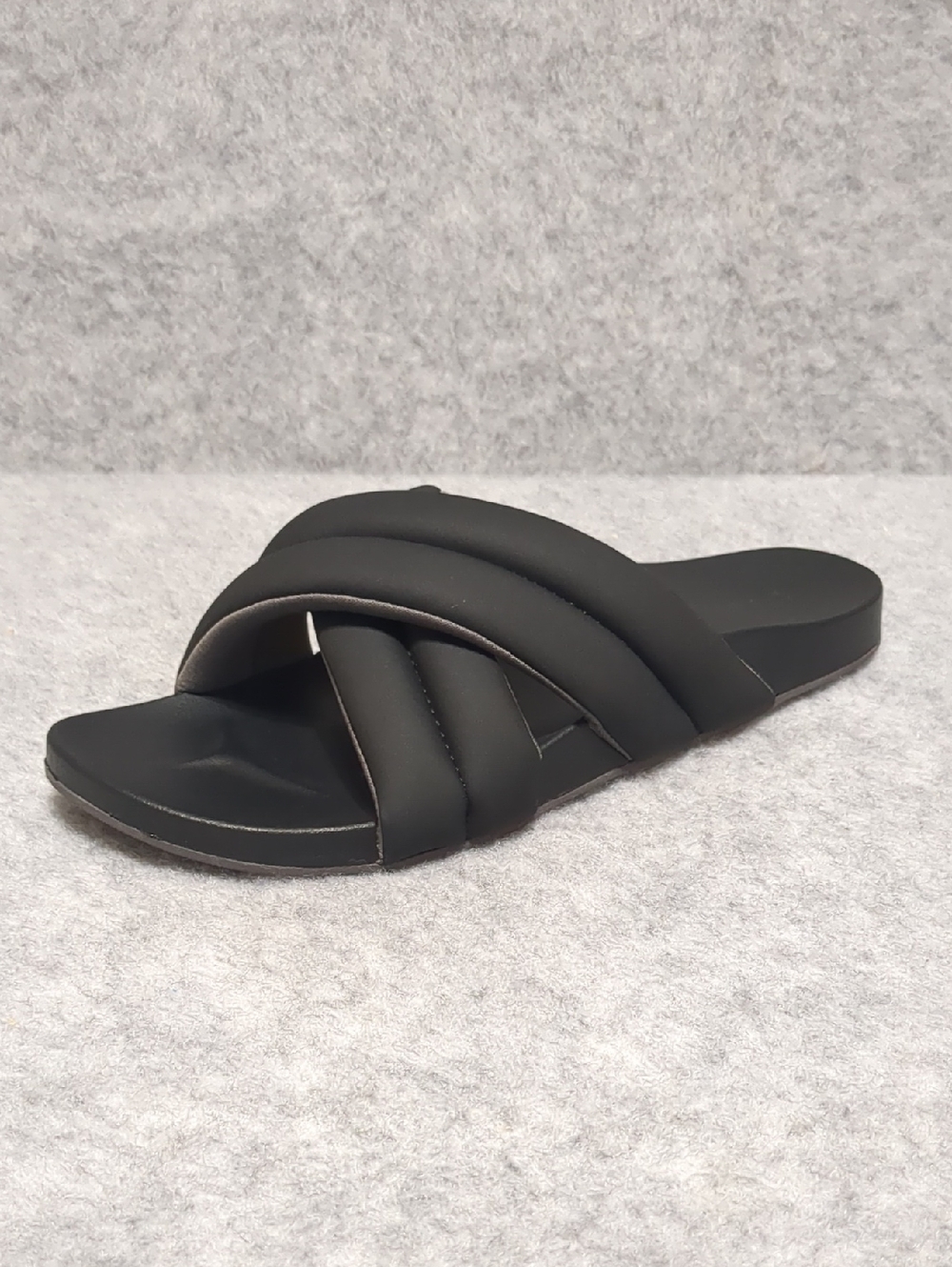 Olukai Hila Water Resistant Black Slide Sandals Size 9 - Picture 5 of 11